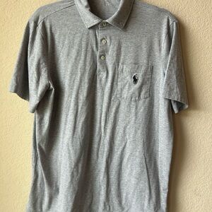 Polo by Ralph Lauren Light Gray Polo Shirt